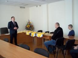 10 лютого 2017 року відбулася зустріч голови районної в місті ради з членами збірної команди району з баскетболу