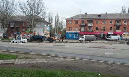 Тривають роботи з благоустрою Довгинцівського району