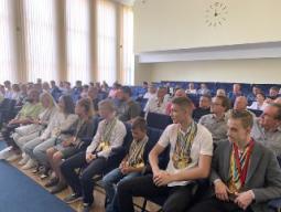 З нагоди Дня фізичної культури і спорту в Україні у сесійній залі виконкому районної в місті ради відбувся урочистий прийом