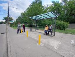 Нові антивандальні зупинки громадського транспорту