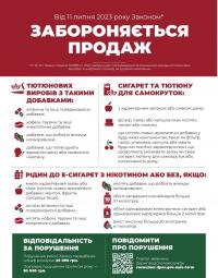 З 11 липня набувають чинності норми Закону України №1978, якими внесено чимало змін до антитютюнового законодавства