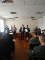 11 жовтня 2019 року був проведений урочистий прийом голови Довгинцівської районної в місті ради з нагоди Дня захисника України