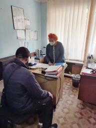 11 жовтня 2021 року волонтером пробації було проведено соціальну-виховну роботу із суб’єктами пробації