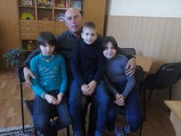 1 листопада 2019 року троє дітей, позбавлених батьківського піклування знайшли свою сім’ю