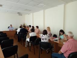 12 червня 2018 року відбулось засідання районної робочої групи з моніторингу соціально-трудових відносин в об’єктах малого та середнього бізнесу району