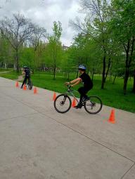 13 травня 2021 року в рамках реалізації соціального проєкту «Активні парки - локації здорової України» проведено майстер-клас з фігурного водіння велосипеда