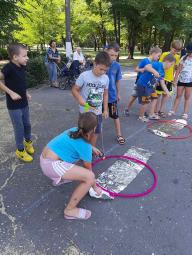 Реалізуючи соціальний проєкт «Активні парки - локації здорової України» організовано та проведено низку рухливих та спортивних ігор