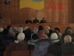Відбулася інформаційна зустріч голови районної в місті ради Колесника І.В. з головами вуличних,  квартальних та будинкових комітетів