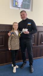 Відбувся урочистий прийом голови районної в місті ради з нагоди Дня українського добровольця