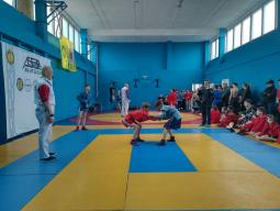 Команда ДЮСШ №9 Довгинцівського району посіла І командне місце на чемпіонаті міста Кривого Рогу з боротьби самбо