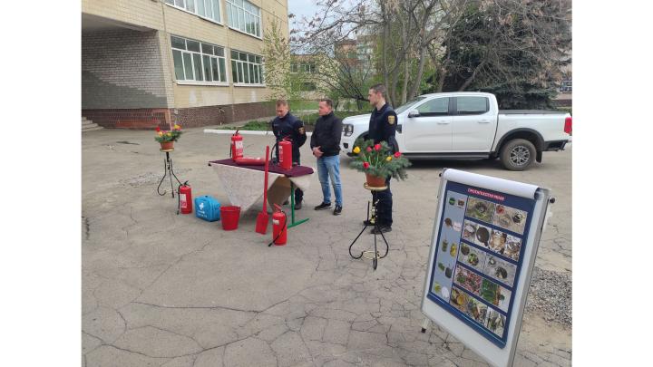 Проведено районний навчально-показовий захід «Територія стійкості: алгоритми безпечної школи»