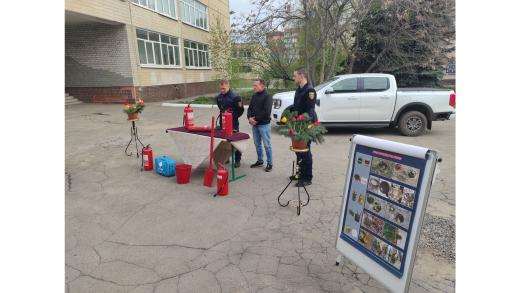 Проведено районний навчально-показовий захід «Територія стійкості: алгоритми безпечної школи»