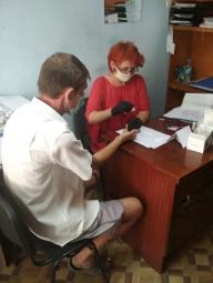 17 серпня 2020 року у Довгинцівському районному відділі з питань пробації проведено добровільне тестування з виявлення інфекційних захворювань