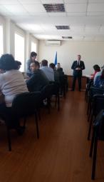 17 травня 2017 року голова районної в місті ради привітав банківських працівників з професійним святом