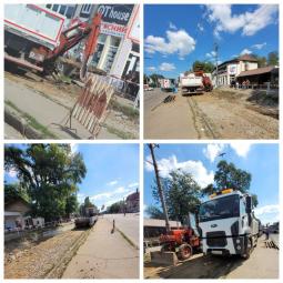 КП «Швидкісний трамвай» розпочато роботи по заміні колій на розворотному кільці ст. Кривий Ріг – Головний