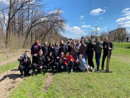 17 квітня Довгинцівський район приєднався до Всеукраїнської щорічної акції «За чисте довкілля»