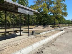 За рахунок коштів міського бюджету продовжується ІІ етап поточного ремонту автошляху (Дніпровське шосе)