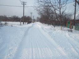 Прибирання снігових заметів в приватному секторі (ОНОВЛЕНО)
