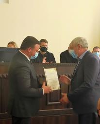 Нагородження учасників ліквідації аварії на Чорнобильській АЕС