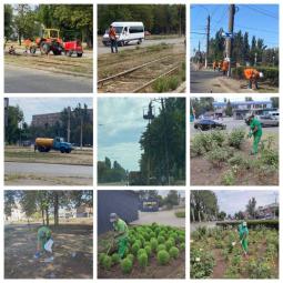 В районі продовжуються роботи з благоустрою