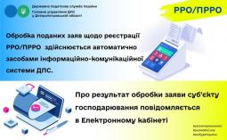 Головне управління ДПС у Дніпропетровській області інформує щодо податкового законодавства