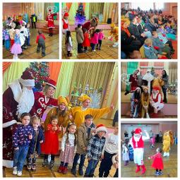 Традиційно в останні дні грудня школи та дитячі садочки поринають у феєрію новорічних свят