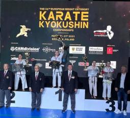 Вихованці дитячого клубу східних єдиноборств «Ямамічі» та клубу бойових мистецтв «Ichiban Dojo» посіли призові місця на чемпіонаті Європи з карате