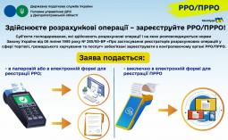 Головне управління ДПС у Дніпропетровській області інформує щодо податкового законодавства