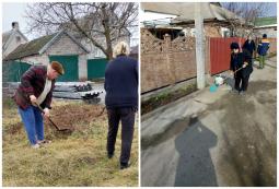 Органи самоорганізації населення провели «чистий четвер»