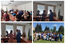 23 липня у виконкомі Довгинцівської районної в місті ради пройшов святковий прийом з нагоди дня працівників торгівлі 