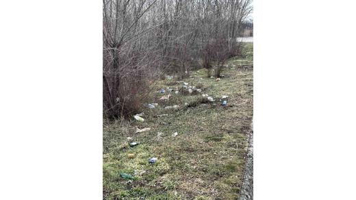 Узбіччя доріг не контейнерний майданчик!