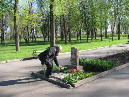 25 квітня 2017 року проведено покладання квітів до пам’ятного знаку постраждалим внаслідок аварії на Чорнобильській АЕС