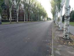 Щодо благоустрою та асфальтування території району