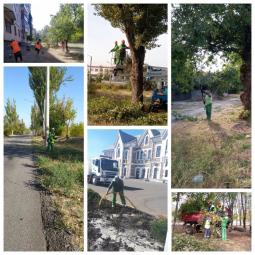 Роботи з благоустрою Довгинцівського району