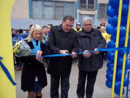 Урочисто відкрито два нових спортивних майданчика із тренажерним обладнанням