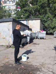 Виконано дератизацію контейнерних майданчиків