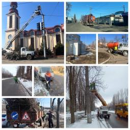 Роботи з благоустрою Довгинцівського району