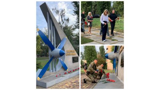 Сьогодні у Довгинцівському районі вшанували пам’ять захисників України