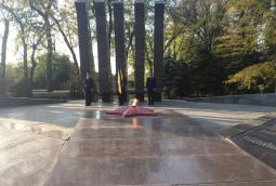 28 жовтня 2020 року відбулось покладання квітів з нагоди 76-ї річниці визволення України від фашистських загарбників