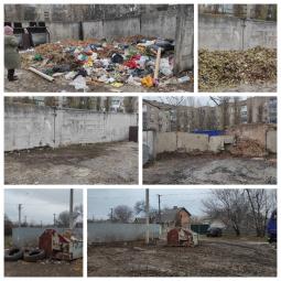 Звертаємося до мешканців району з проханням не залишати сміття біля контейнерних майданчиків