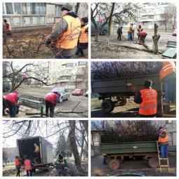 Робота комунальних служб та підрядних організацій продовжується щоденно