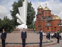 Відбулось урочисте відкриття пам’ятного знаку на честь воїнів-прикордонників Криворіжжя