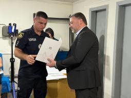 Урочистий прийом голови районної в місті ради з нагоди 250-ї річниці від дня заснування Кривого Рогу