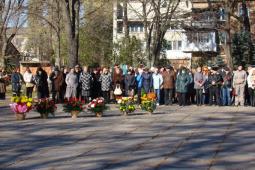 28 жовтня 2014 року відбулося урочисте покладання квітів до Братської могили загиблих воїнів, з нагоди 70-ої  річниці визволення України від фашистських загарбників