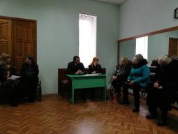 03 квітня 2018 року голова Довгинцівської районної в місті ради Ратінов І.Г. провів зустріч з головами квартальних та вуличних комітетів територіального комітету «Залізничний»