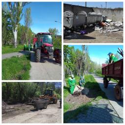 У Довгинцівському районі триває весняний благоустрій
