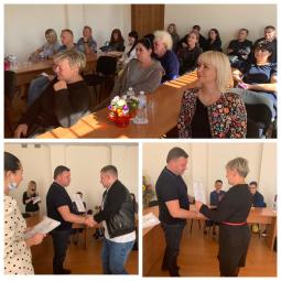 Святковий прийом з нагоди дня підприємця пройшов сьогодні, 03 вересня у виконкомі Довгинцівської районної в місті ради