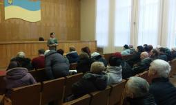 Триває роз’яснювальна робота з мешканцями району