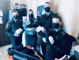 Захисні маски та рукавички отримали уповноважені органи з питань пробації