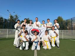 У рамках реалізації соціального проєкту «Активні парки-локації здорової України» проведено відкрите тренування з карате та художньої гімнастики